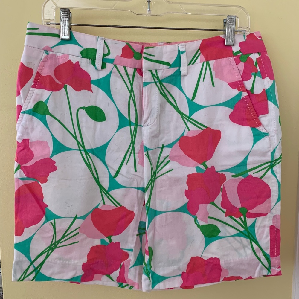 Lilly Pulitzer Sz6 Floral Shorts